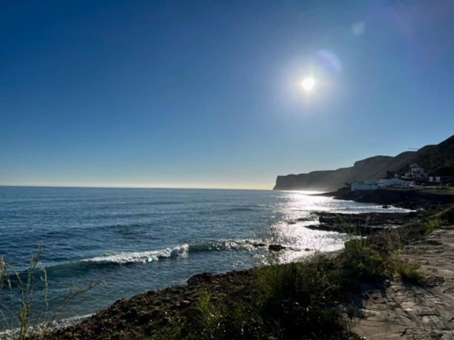 House With Swimming Pool And Amazing Sea And Mountain Views In Montgo, Denia Villa Bagian luar foto